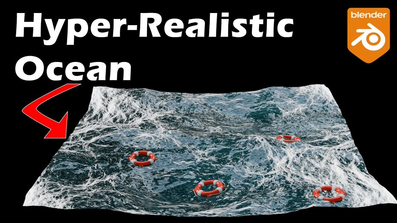 Create a Hyper-Realistic Ocean in Blender Without Simulations! | Quick & Easy Tutorial